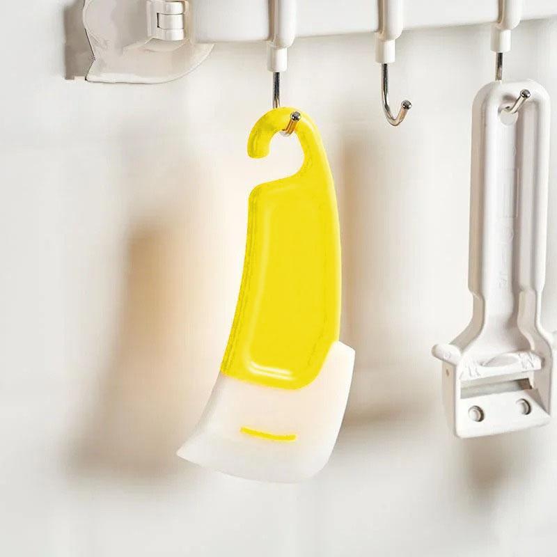 Cleaning Spatula Kitchen Soft Blade Scraper Brush Dirty Pan Pot Dishes Cleaner Tools Oil pollution scraper Cooking Baking Tool