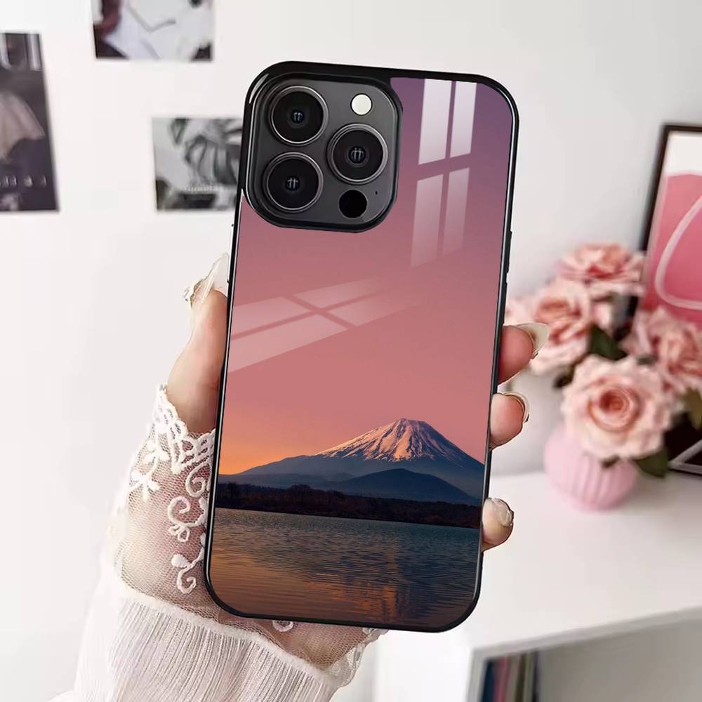 Mount Fuji Sunset Phone Case For iPhone 17,16,15,14,13,12,Plus,Pro,Max For Magsafe Magnetic Wireless Charge