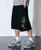 Gakkai Unions Luna Distort Bermuda Pants Black