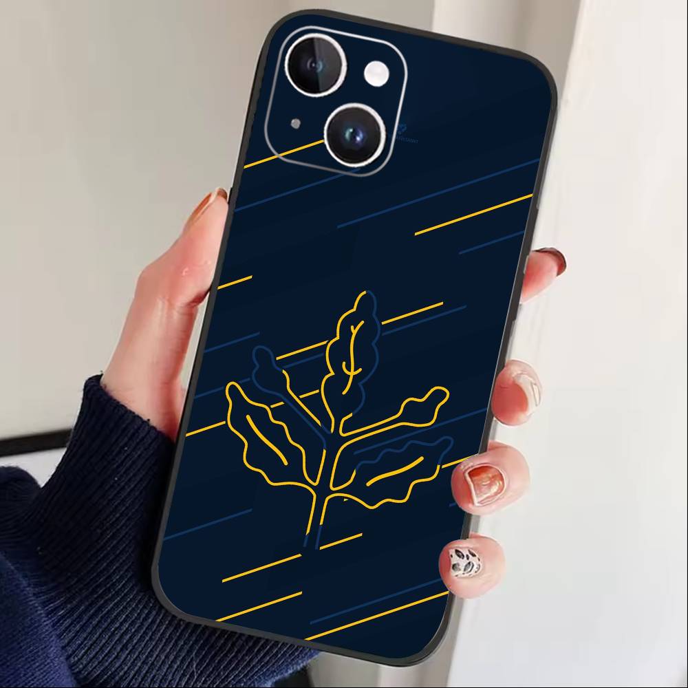 

Крутой чехол для телефона с узором Фенербахче-Турция Для iPhone17,16,15,14,13,12 Plus,Max Мягкий силиконовый Черный чехол iPhone12