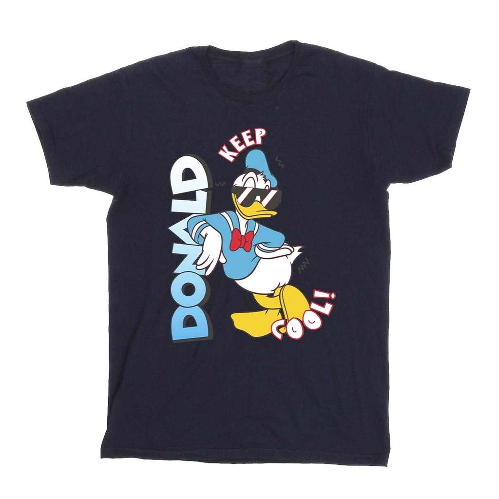 Disney Girls Donald Duck Cool Cotton T-Shirt