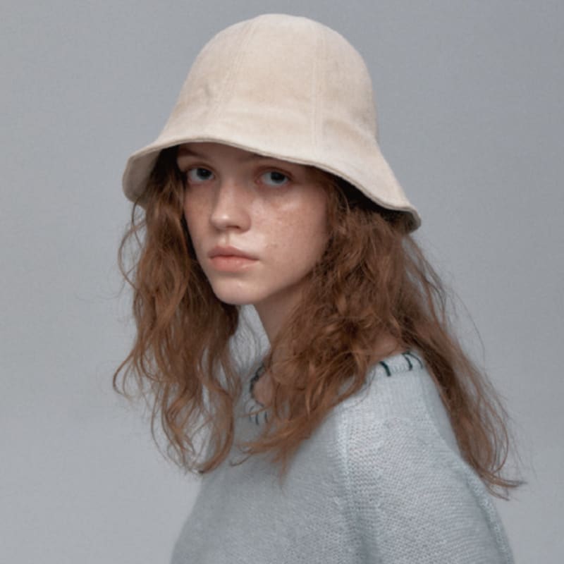 

Панама из стежка «рожь»(Светло-бежевый) Light beige