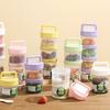 Useful Multi-layer Yogurt Salad Cups with Lid Spoon Leak-proof Food Storage Bento Box Reusable Fruit Salad Cup Picnic