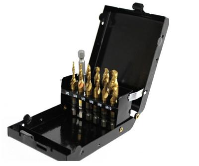 Threading Taps Set M3-M10 7El. Silver