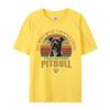 PitBull Vintage Tshirt Unisex T Shirts Funny Printed T Shirts Combed Cotton Top Tshirt Graphic T Shirts Unisexs Clothing