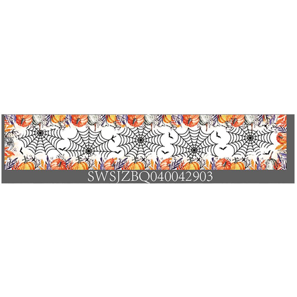 Halloween Table Mat Tablecloth Ghost Festival Horror Party Tabletop Decoration Table Flag