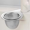 1 Pcs Swan Sink Strainer Basket Stainless Steel Corner Sink Strainer Kitchen Sink Drain Basket For Kitchen Sink