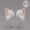 Two-dimensional rabbit ears, animal ears, headbands, comics props, Japanese plush rabbit ears, rabbit tail set