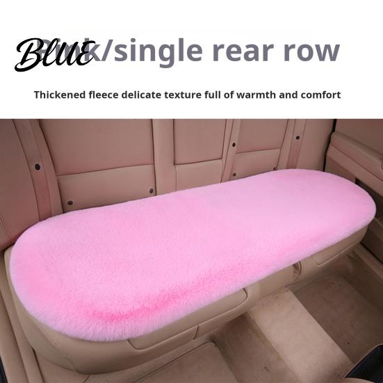 Car Interior Accessory Soft Fluffy Cushion Set Plush Seat Luxury Thickened Washable Non-Fading Protector Winter