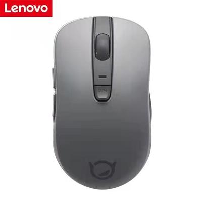 Lenovo Xiaoxin Souris sans fil Bluetooth avec fonction de veille intelligente Bluetooth 3.0/5.0 1600 DPI Souris de couleur foncée pour Windows 7 8 10