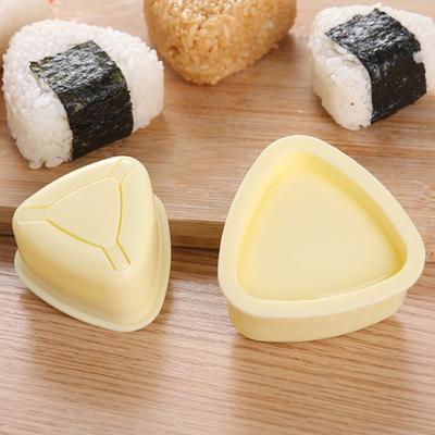 3 Teile/satz Diy Sushi Mold Onigiri Reis Ball Lebensmittel Presse Dreieckige Sushi Maker Form