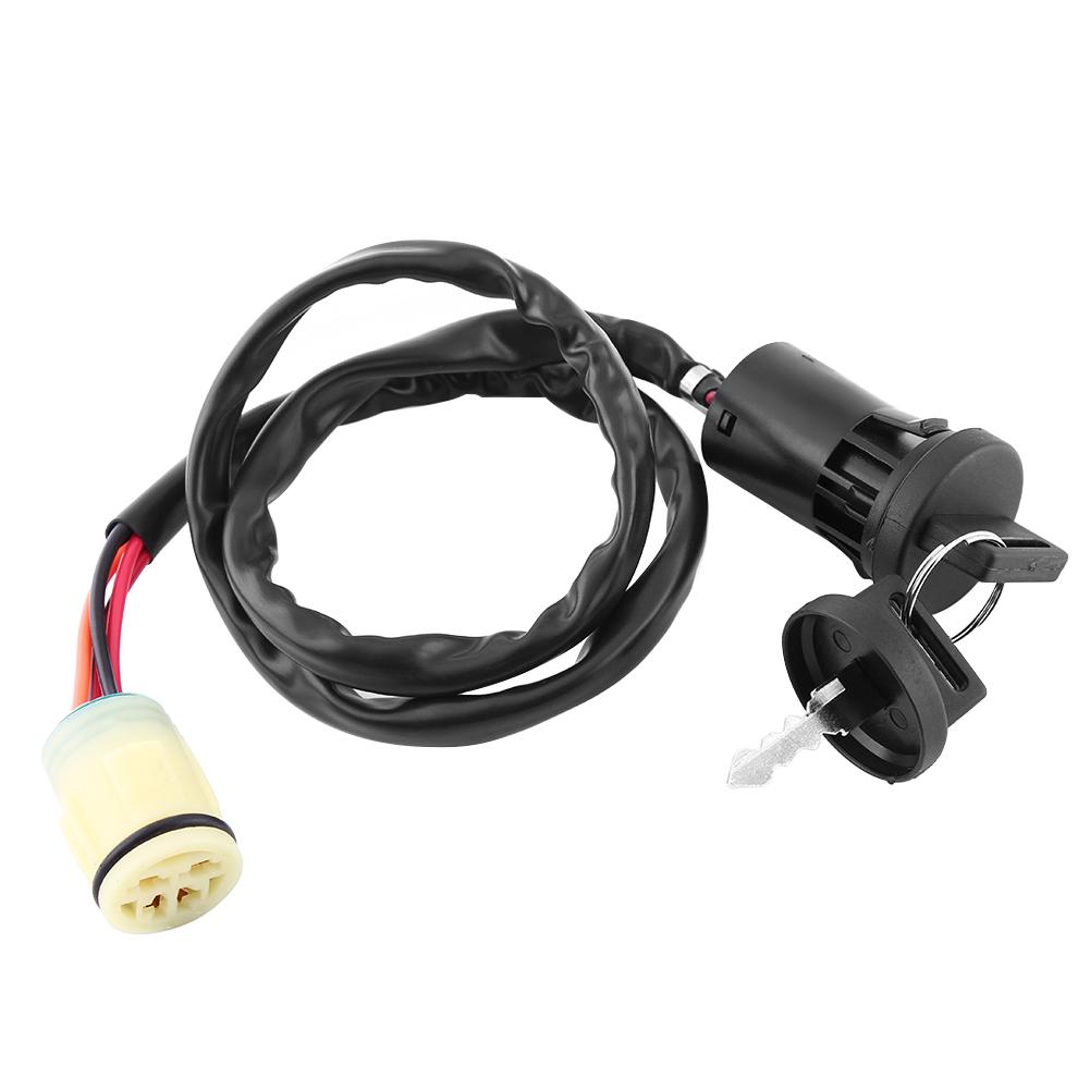 Motorcycle ATV Ignition Key Switch Assembly For Honda TRX420 Rancher 07 11 TRX450 Foreman 02 04