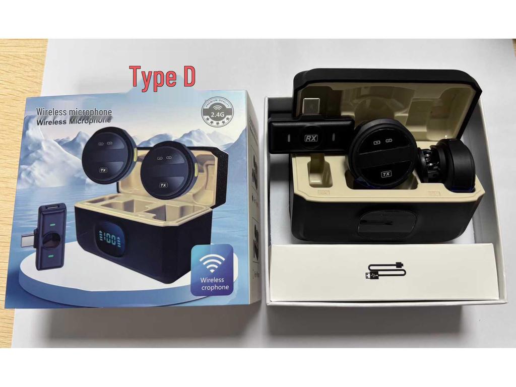 Q8 Lavalier 3-in-1 Wireless Microphone: Noise Reduction, Live Broadcast, Self-Media Recording, Camera Compatible.