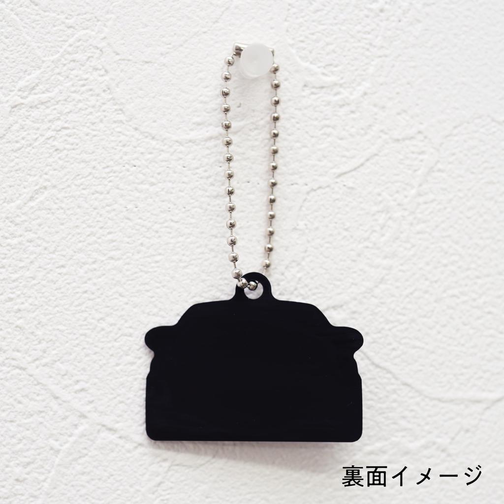 BARZA TOYOTA86 ZN6 Late Model Keychain Rear Design Hairline Finish