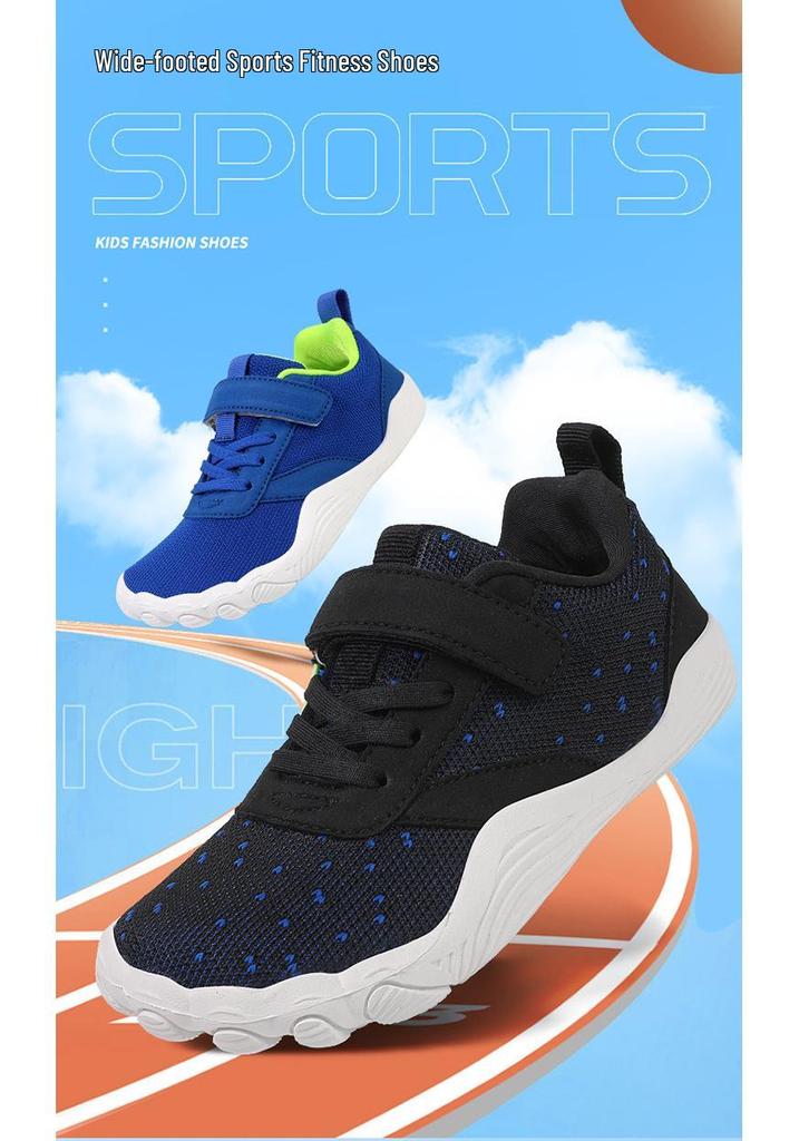2026 Kids' Breathable Mesh Sports Shoes: Wear-Resistant, Soft Sole, Ideal for Spring, Summer, Autumn Running and Outdoor Play.