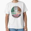 Uk United Kingdom British Irish Ireland Tree T Shirt Made In US/AUS Size S-2XL