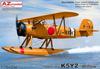 AZ Model Japan K5Y2 Type 93 Water Intermediate Training Aircraft Plastic Model AZM7882 1/72