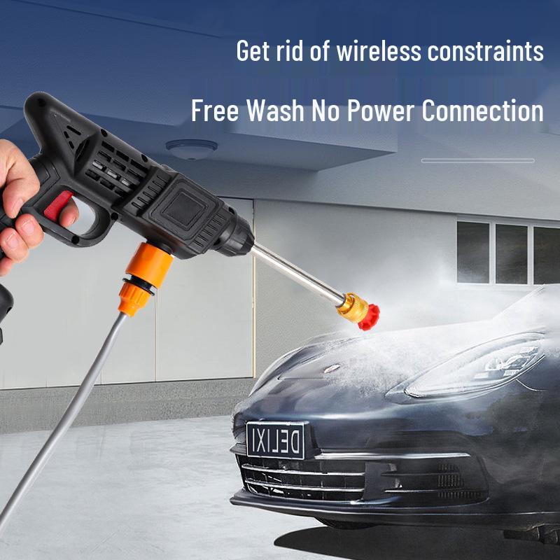 Cordless High-Pressure Portable Car Wash with Lithium Battery  