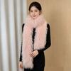 Soft Faux Fur Scarf Thick Curly Fur Wrap Shaggy Warm Stole Fluffy Winter Shawl  Winter Vacation