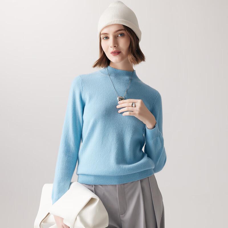 PALUOPO Women's Pure Cashmere Sweater