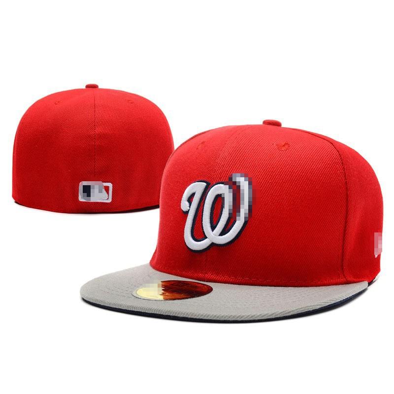 MLB Baseball Commemorative Fitted Hat American League Flat Brim Cap Fashion Sizes
