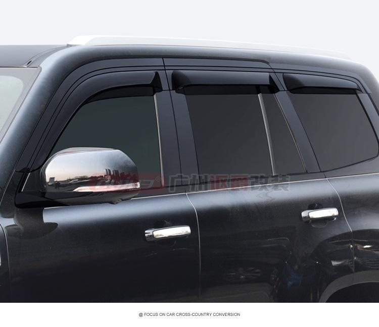 Beijing BJ60 2022 Rain Guards: Enhanced, Wider/Thicker Deflectors for Car Windows, Modified Decorative Accessories
