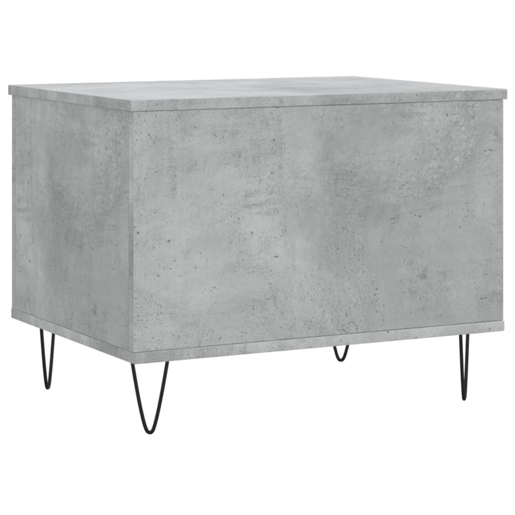 Coffee Table Concrete Grey 60 x 44.5 x 45 cm Particleboard