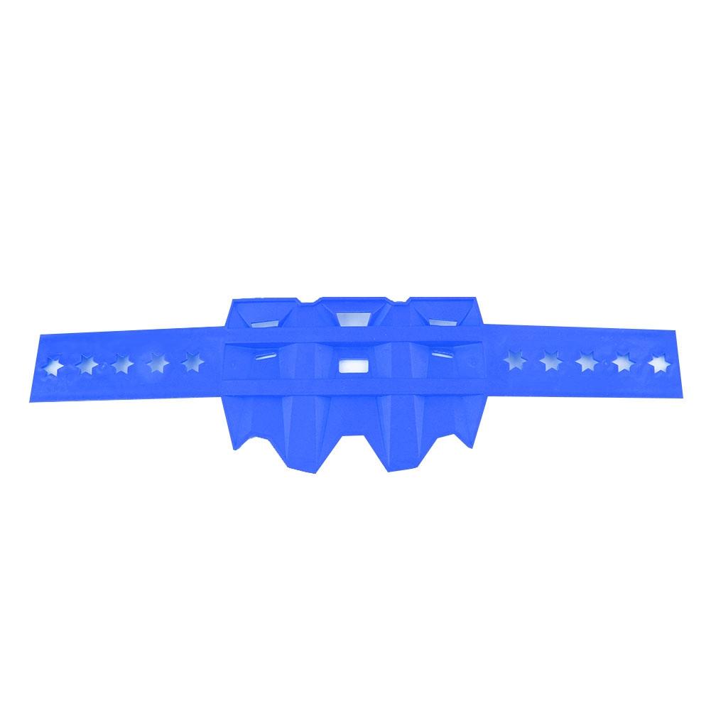 Universal Motorcycle Exhaust Pipe Protector Cover Guard Anti Hot Blue
