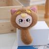 Whimsical Keychain Plush Toy Adorable Cartoon Doll Soft Pp Cotton Design Filled