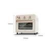 Multifunctional Oven, 13L Compact Electric Oven and Toaster in One, Fully Automatic Household Baking Appliance