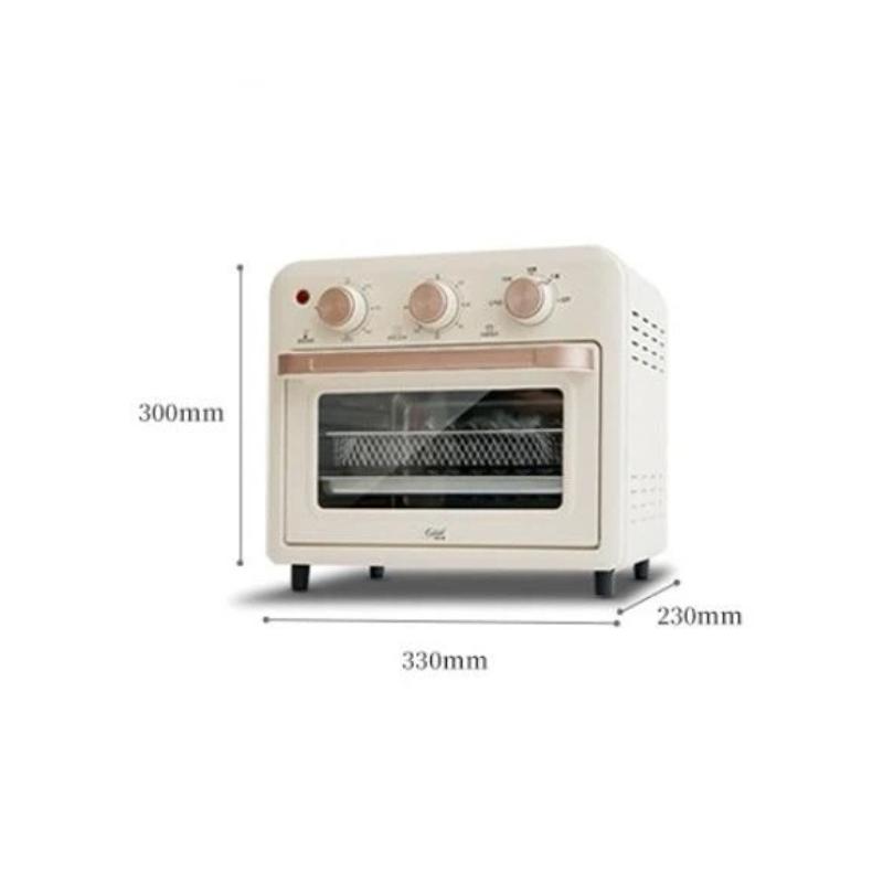 Multifunctional Oven, 13L Compact Electric Oven and Toaster in One, Fully Automatic Household Baking Appliance