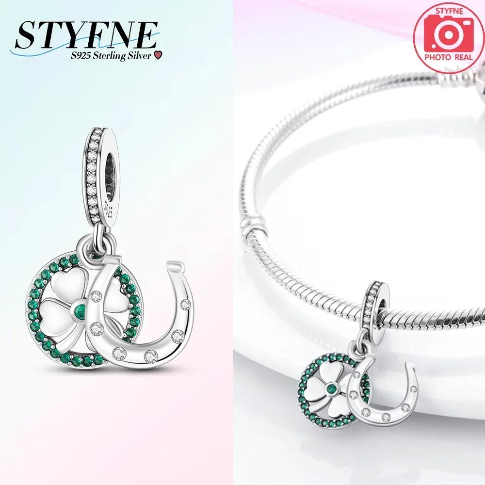 

Медь Оригинальный Четырехлистный Клевер Семиточечная Божья Коровка Подвеска Подкова U-образной формы Бусины Подходят для браслета Женщины Сделай сам Изысканный Подарок