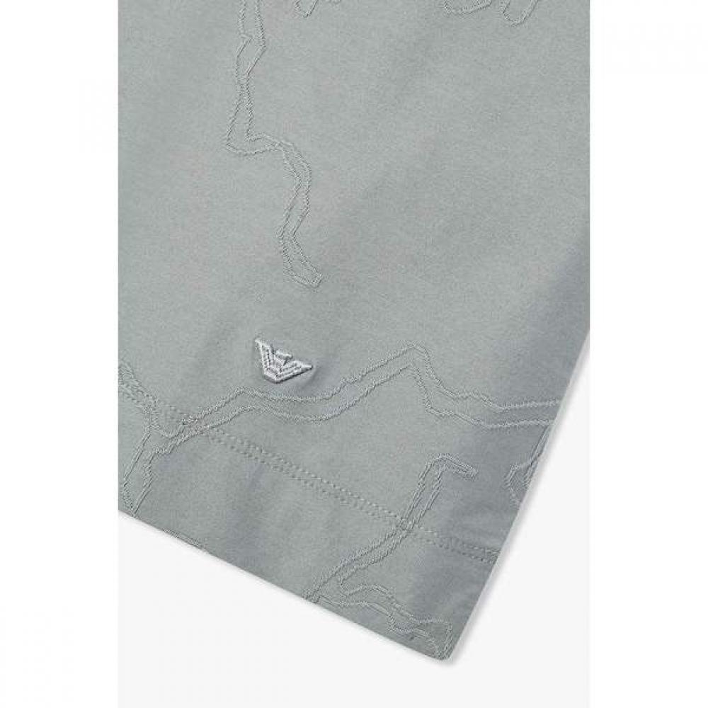 Emporio Armani 26 S S Men S STreTch T ShirT wiTh Jacquard paTTern  A516126033 