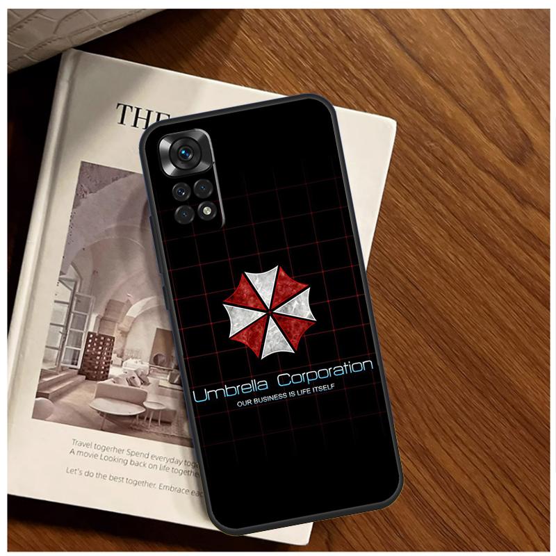 Umbrella Corporation Case For Xiaomi Redmi Note 13 11 10 9 8 12 Pro Plus 12S 11S 10S 9S 10A 9C 10C 12C 13C Funda