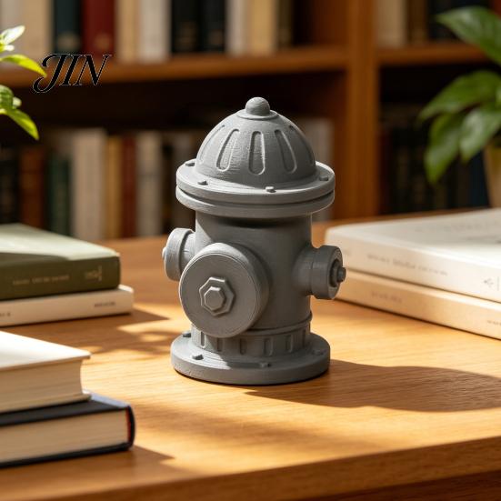 3D Printed Hydrant Toy Fidget Clicker, Mini Fake Finger Stress Clicker Relief Push Toy, Gift for Kids Teens Adults