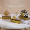 Iron Mosquitoes Coil Holder Butterflies Apricot Leaves Incense Holder Modern Repellent Incense Rack For Home Bedroom Patio