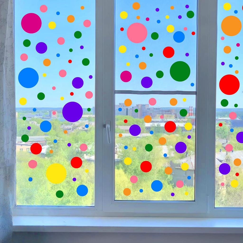 5/10/15Pieces Dot wall sticker decoration PVC sticker set suitable for wall sticker decoration in rooms, bedrooms, gaming rooms