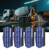 Solar Strobe Warning Light Led Flashing Security Light Solar Powered 4 Pieces High-Brightness Automotive Alarm Fixture