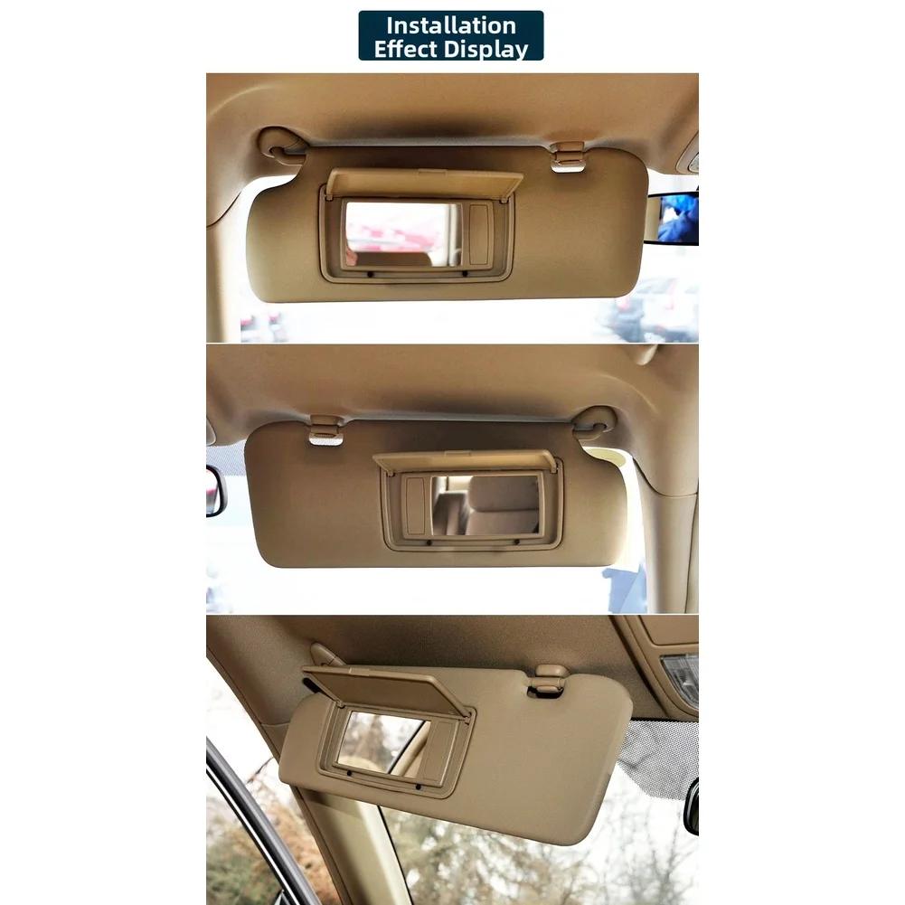 Sun Visor Mirror Cover For Honda CRV 2007 To 2011 Built To OEM Tolerances With Reinforced Clip Mechanism And ABS Durability