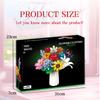 Woma Toys Flower Botanical Collection Bouquet Building Block Set Kit for Creativity Flowers Mini Flower Bricks Toy Kids (11053)