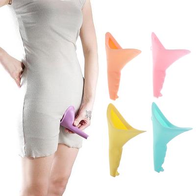 Weibliches Uriniergerät, Frauen-Pipi-Trichter, tragbares Silikon-Urinal für Frauen, Reisen