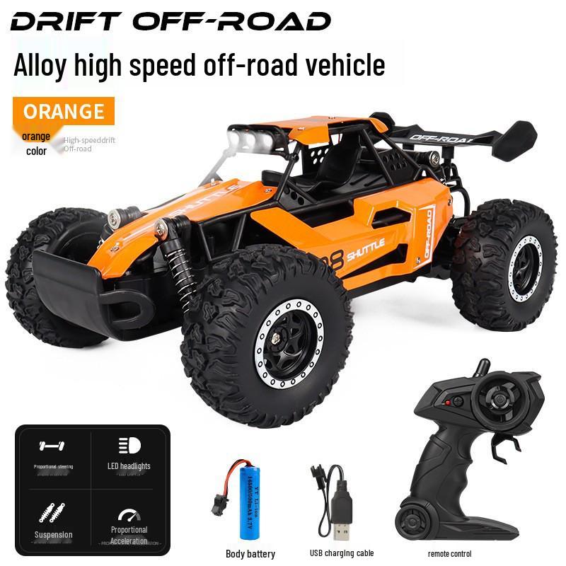 1:16 Alloy Remote Control 2.4G RC High-Speed Off-Road Racing Drift Car