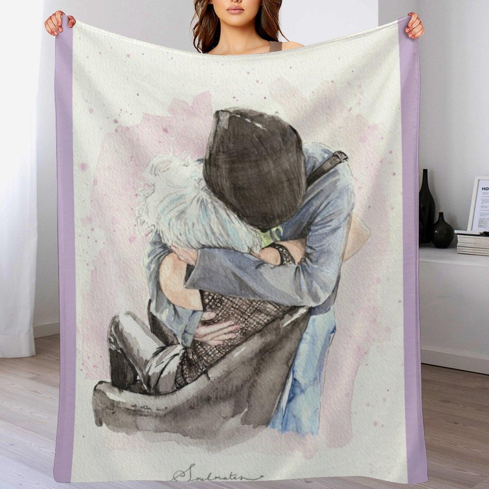 This Is Love Throw Blanket Versatile Cozy Throw Blanket for All Occasions 102x76cm(40x30in)