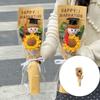 Artisanal Knitted Sunflowers Bouquets Long Time Fiber Art Celebration Decorations Gift For Grads And Special Event