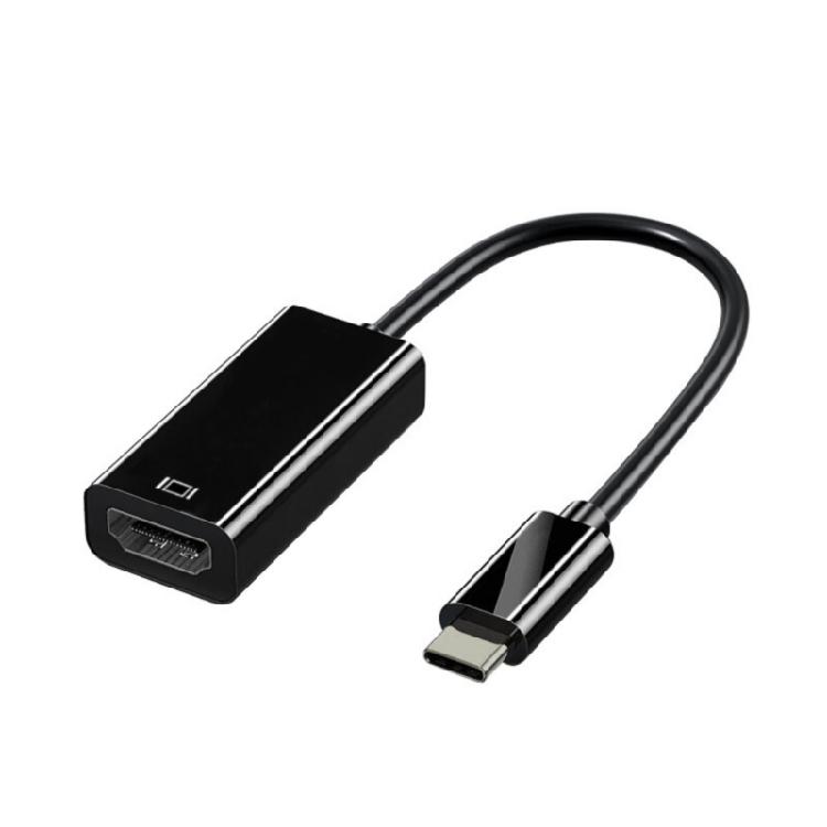 

USB C HDMIs Adapter 4K for Laptops High Resolution Video Output Aluminum Alloy/ABS Casting Better Heat Insulation