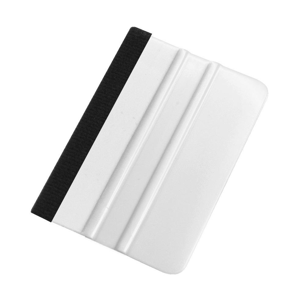Plastic Car Film Application Squeegee 10x7 cm - Perfect for Car Wash, Seam Filling, and Advertising.