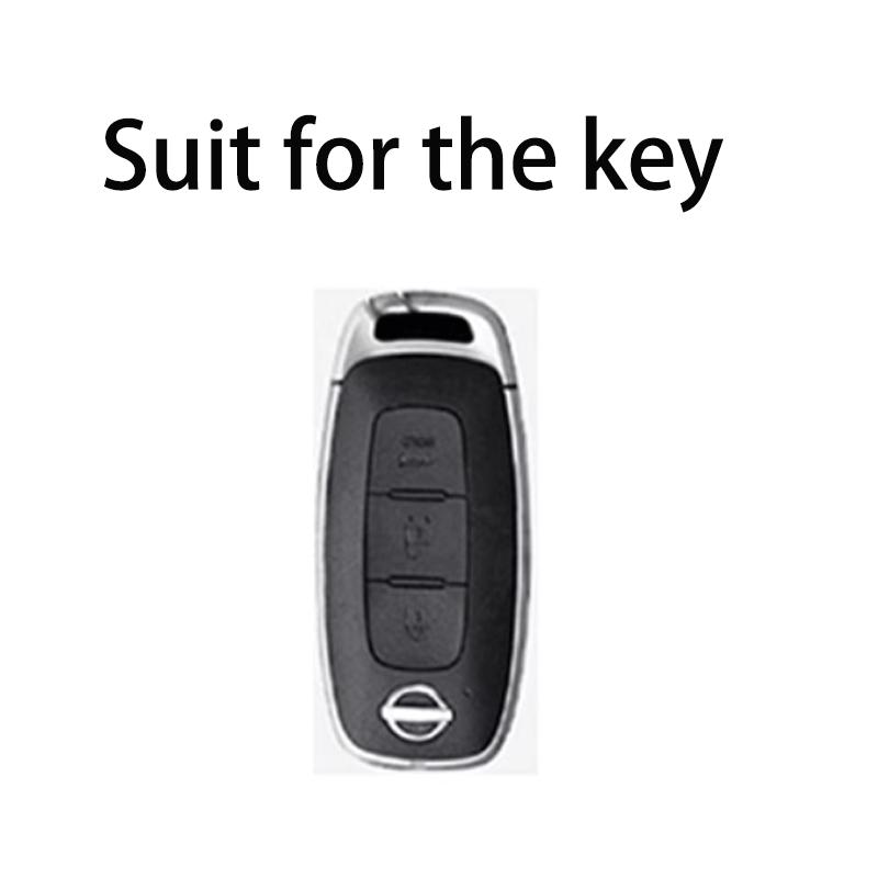 Crystal Tpu 3 Button For Nissan X-Trail T33 Rouge Kicks Pathfinder Rogue Versa Remote Auto Car Key Case Cover Fob