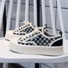 Neue Sommer Dünne Atmungsaktive Canvas Schuhe Damenschuhe Vielseitige Board Schuhe Sommer Mädchen Dicksohlige Mesh Netzschuhe