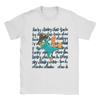 Perry il Platypus Cartone Animato Anatra Unisex T-shirt Novità Manica Corta Girocollo T-shirt Puro Cotone Stampa Top