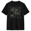 LOTR Map of Middle Earth TShirts for Unisex Casual Cotton Tee Shirt Crew Neck Short Sleeve T Shirts Unique Clothing